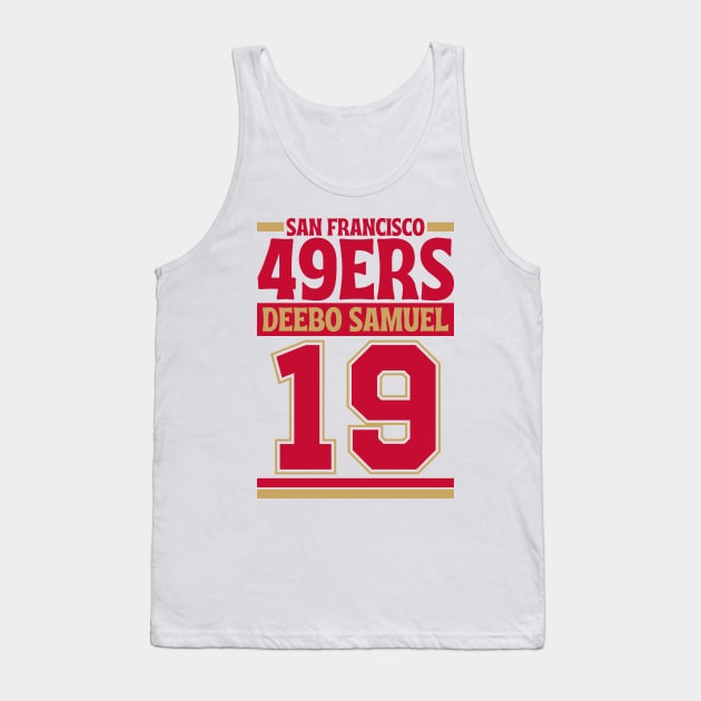 San Francisco 49ERS Samuel 19 Edition 3 Tank Top by Astronaut.co